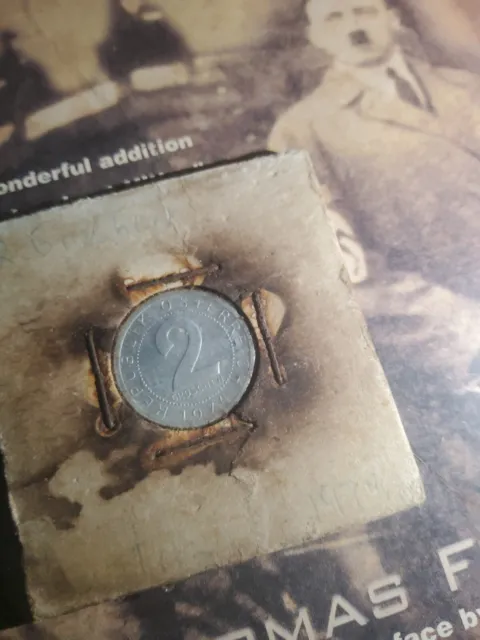 1974 Austria Republik Osterreich 2 Groschen Aluminum Coin