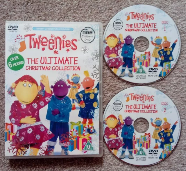 TWEENIES - THE ULTIMATE CHRISTMAS COLLECTION DVD - CBeebies - Over 6 Hours - BBC