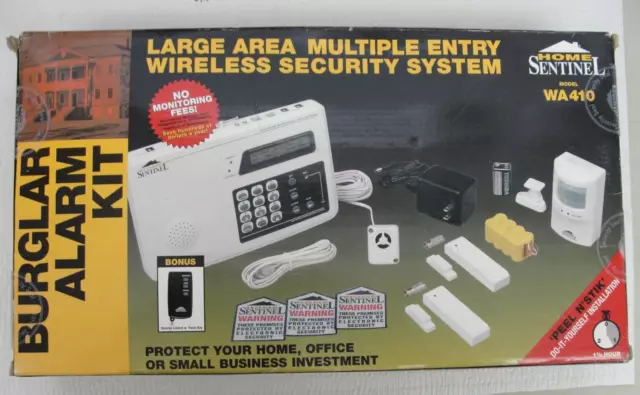 Sistema de seguridad para el hogar centinela de entrada múltiple inalámbrico kit de alarma antirrobo