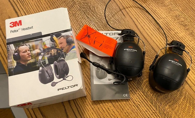 3M Peltor MT53H79P3E-77 ,  flex , ear defenders , helmet mounted