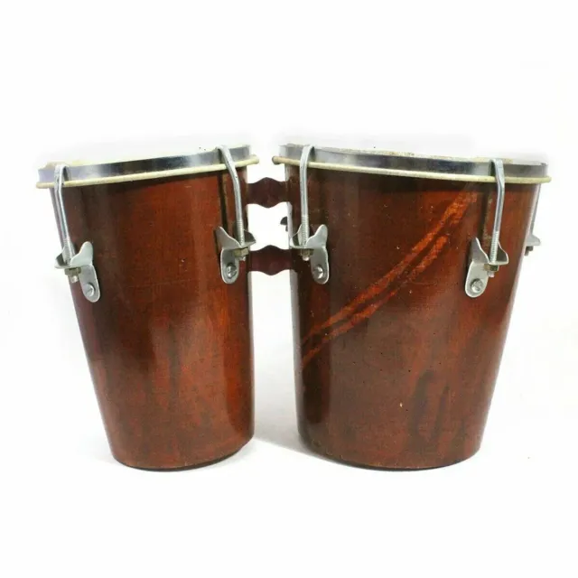 Instruments de Percussion à tambour Bango en bois professionnels, ensemble...