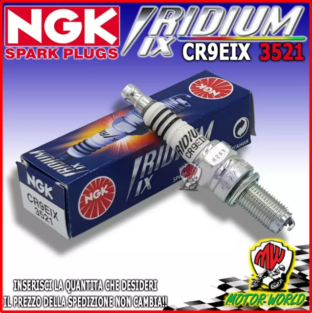 Candele Ngk Iridium Ix Platino Cr9Eix Yamaha Mt09 850 2014 2015 2016 2017 2018