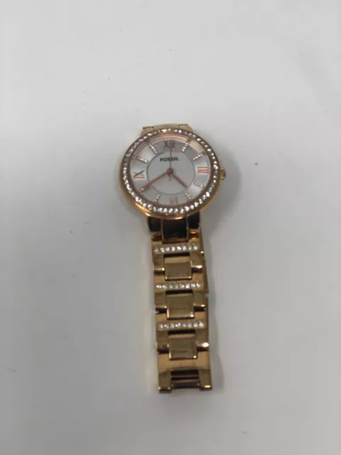 Women's Virginia Rose Gold-Tone Stainless Steel Bracelet Watch 30mm ES3284