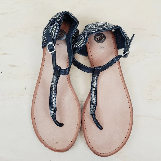 GIOSEPPO Beecher – Sandali Piatti Con Tacco In Pelle Naturale Per Donna - 2