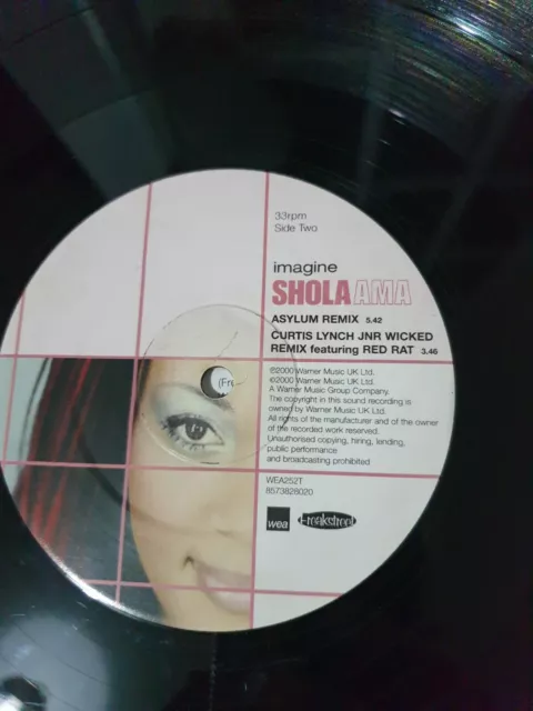 Shola Ama‎ – IMAGINE  Jeremy Sylvester (ASYLUM REMIX) 12" vinyl UK GARAGE UKG 3