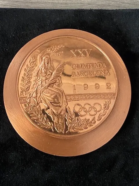ORIGINAL Bronze Medal From the 1992 Summer Olympics, Held in Barcelona, Spain