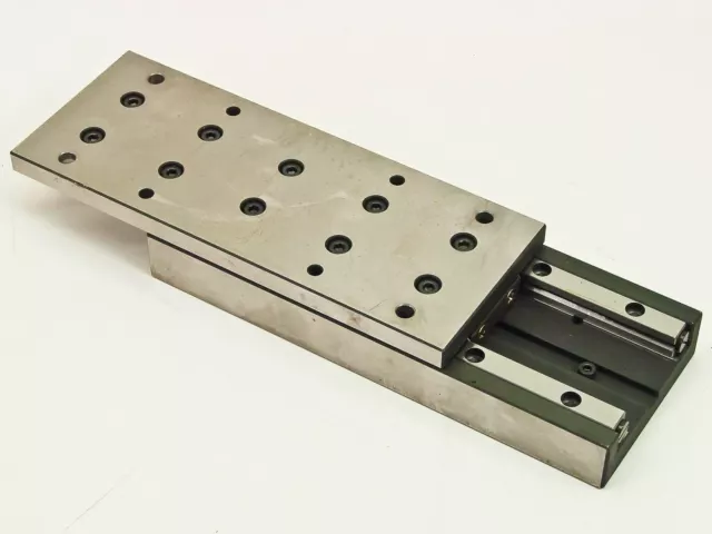 Generic Micropositioner slide with 5.25" with range of motion 8.125" x 3.125"
