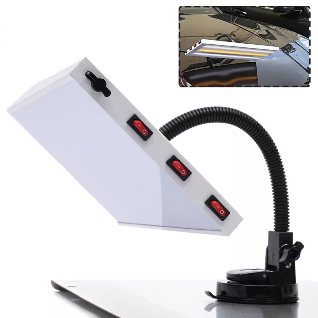 LED Line Board Checking Reflector Lamp Paintless Dent Removal Repair Tool Kit
