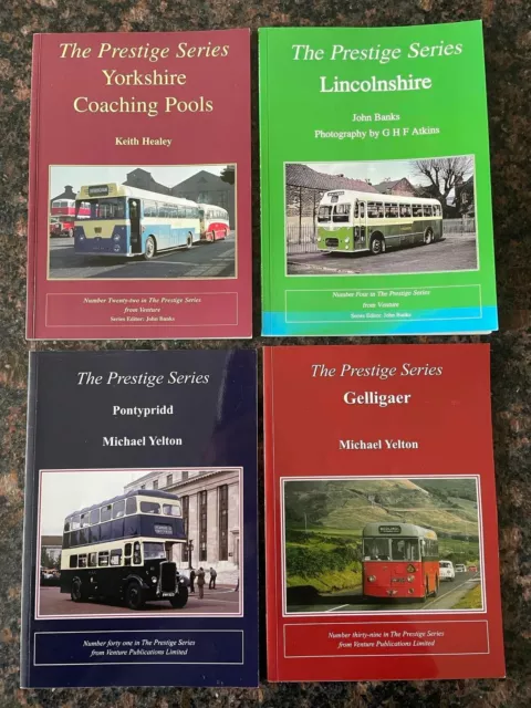 Prestige Series 4 Books - 22 Yorkshire 4 Lincolnshire 41 Pontypridd 39 Gelligaer