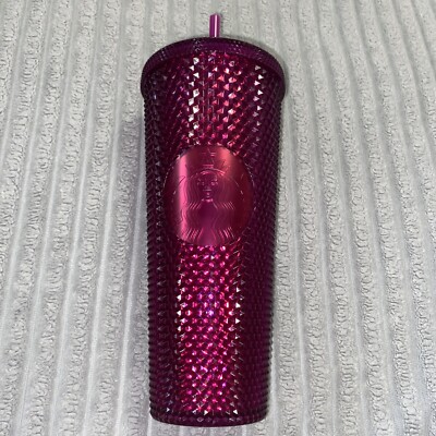 starbucks berry bling diamond studded tumbler fall 2022 venit 24oz