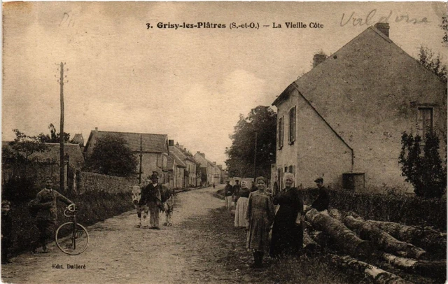 CPA AK Grisy-les-Platres - La Vieille Cote (581918)