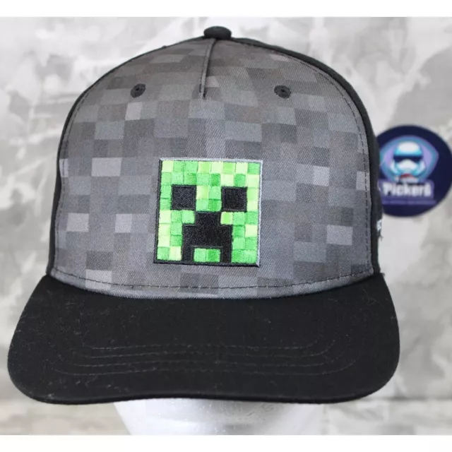 MINECRAFT Nintendo PS5 Video Game Creeper Logo Youth 2021 HAT Cap