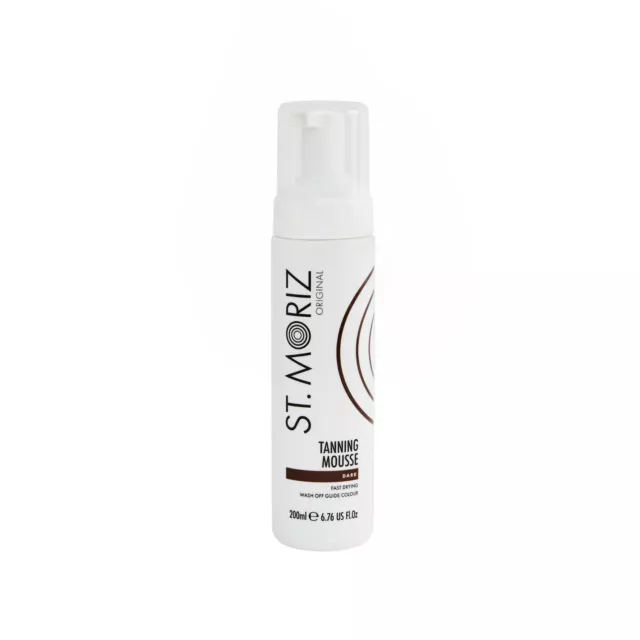 St. Moriz Original Instant Self Tanning Mousse, 200ml, Dark