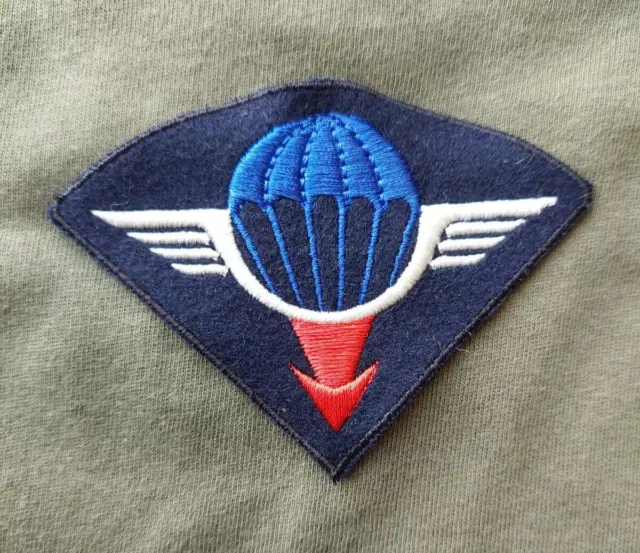 Ecusson insigne  patch parachutiste . 25 DIAP indochine . algerie .