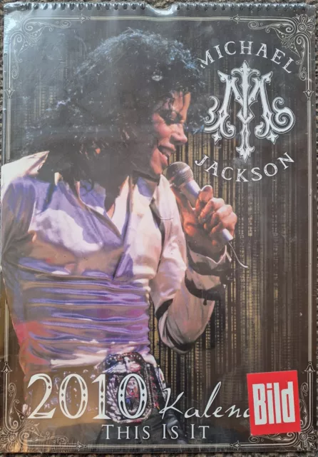 Michael Jackson Kalender 2010 NEU/Originalverpackt, Sonderausgabe! Limited