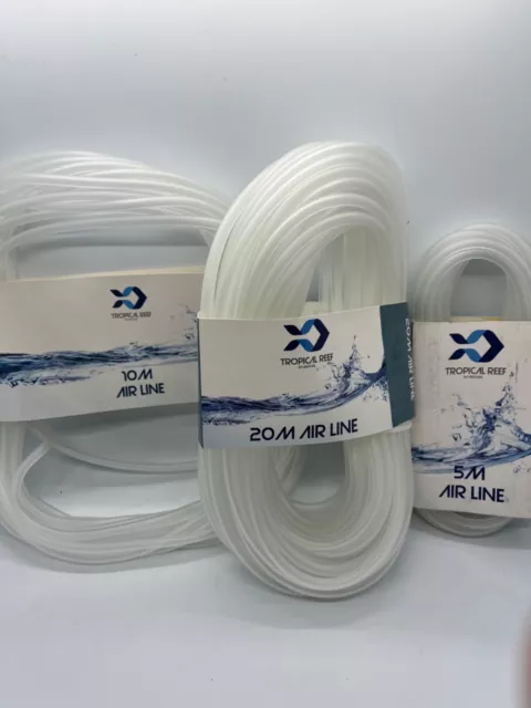 Clear 4mm Air Line Aquarium Fish Tank/Pond Air Pump Silicone Hose Line Pipe Tube