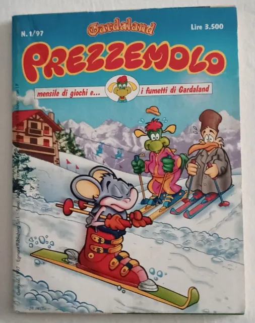 Prezzemolo 1 Mensile Di Giochi E I Fumetti Di Gardaland Egmont 1997