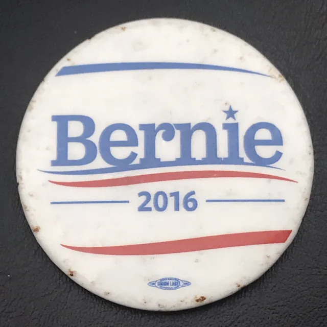 Bernie 2016 Pin Button Vintage Political Election Sanders