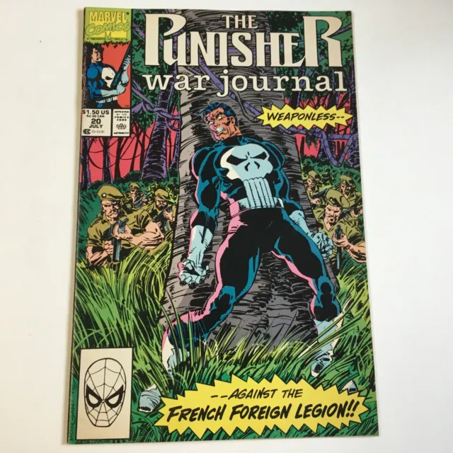 The Punisher War Journal #20 Marvel Comics 1990 VG-FN