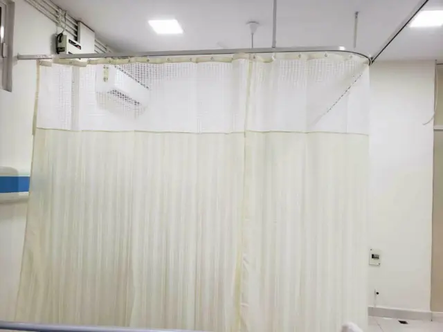 Polyester Hospital ICU/Clinic/Ward Curtain of Different Sizes Water Repellant