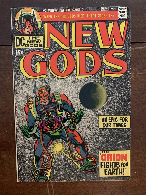 New Gods 1 ~ DC 1971 ~ Kirby Bronze Age FIRST DARKSEID & ORION 🔥
