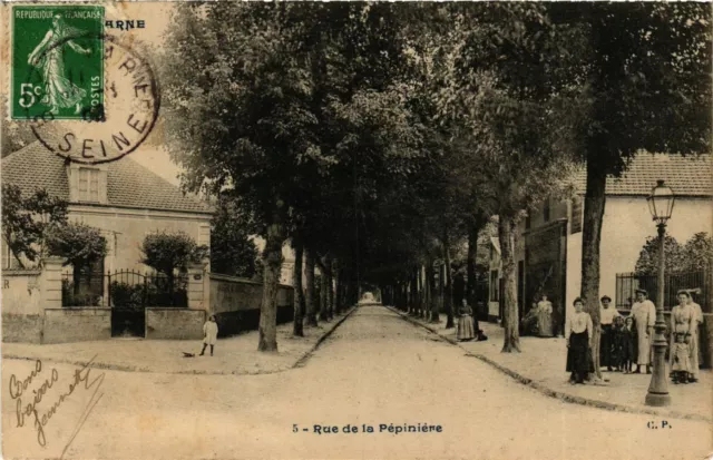CPA BRY-sur-MARNE Rue de la Pépiniere (869370)