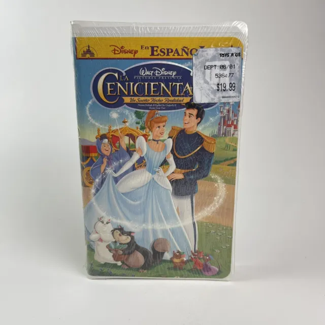 Walt Disney Cenicienta II En Español La Cenicienta II Versión en Español VHS 2002