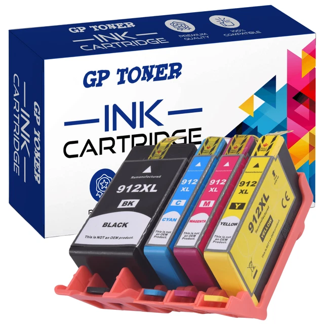 Cartuccia stampante compatibile per HP 912 XL OfficeJet 8012 8014 8015 Pro 8022