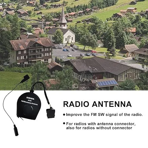 XHDATA AN-80 FM SW Radio Antenne TECSUN AN03 et AN05 Version Combinée pour XHDAT 3