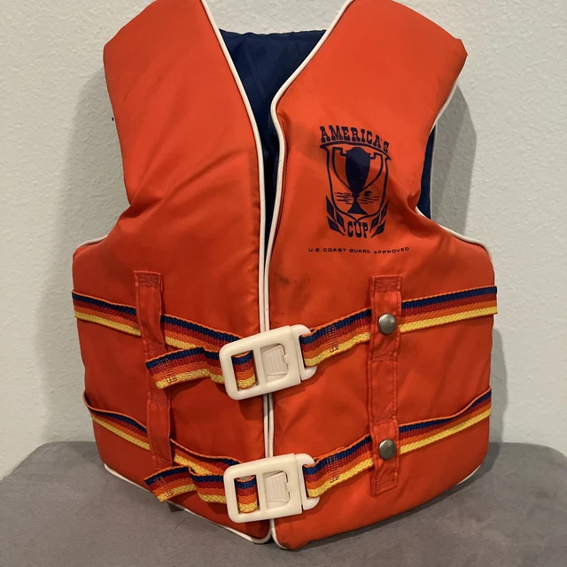 Vintage America’s Cup Youth Life Jacket Vest Chest 24 - 28 Model No. 905