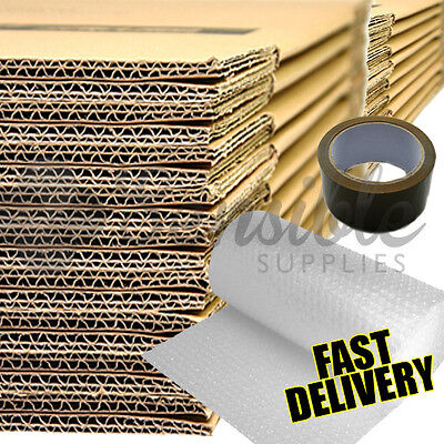 PALLET 50X OF LARGE DOUBLE WALL Cardboard House Moving Boxes Removal