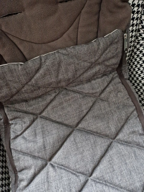 Mamas & Papas Kinderwagen OCARRO gemütliche Zehen Fußmuff Flip xt2 XT3 Kastanie Tweed GEWASCHEN 3