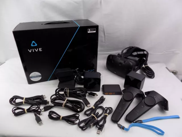 Boxed Like New Valve Software Steamworks HTC Vive Virtual Reality VR Headset ...