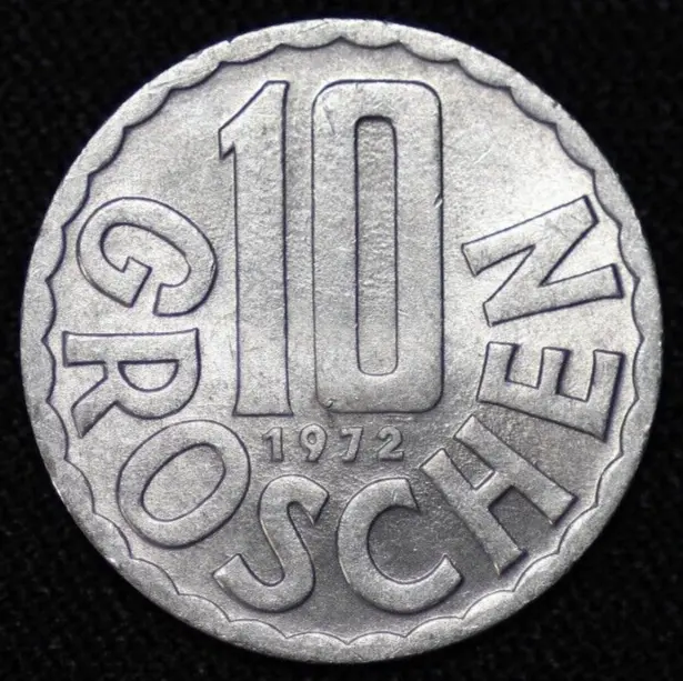 AUSTRIA ~ 1972 ~ 10 Groschen ~ ( 1 COIN ONLY ) World Coin ☘️ W-#178 ☘️