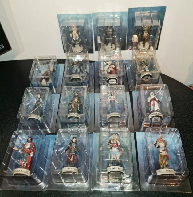 Assassins Creed The Official collection Ubisoft 15x 4 Inch Statues Mini Figures