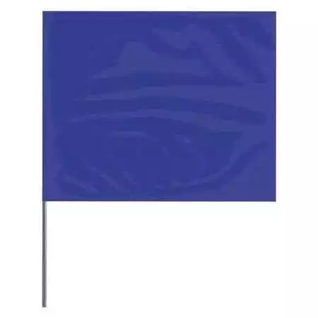 Presco 4536B-200 Marking Flag,Blue,Blank,Pvc,Pk100