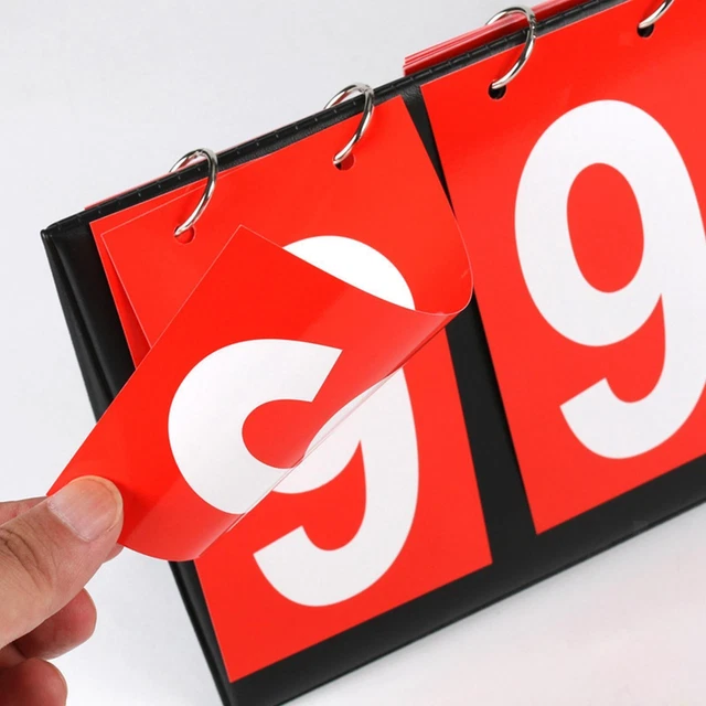 Tabletop Scoreboard Score Keeper für Basketball Ball Volleyball