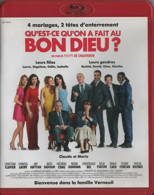 Qu'est-ce qu'on a fait au Bon Dieu ? - Blu-Ray HD comme neuf