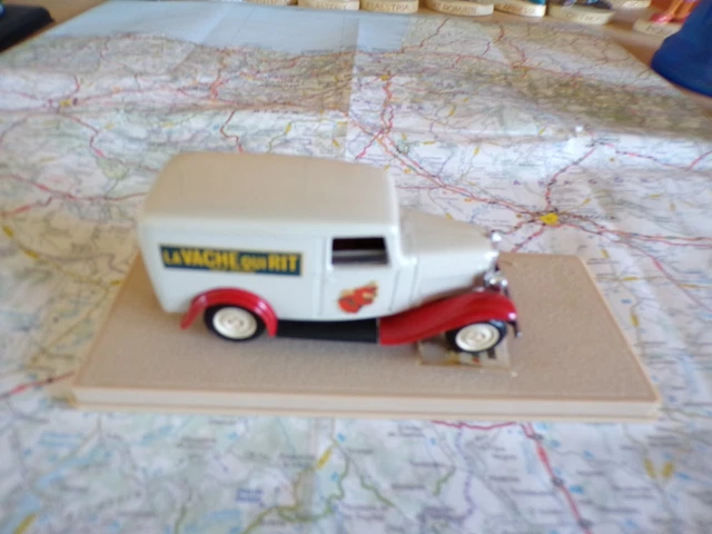 jouet ancien jrd citroen 2cv fourgonnette rare promotionel SUDO 1951 dinky toys