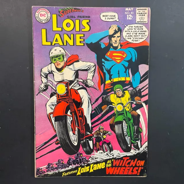 Superman's Girl Friend Lois Lane 83 Neal Adams cover Silver Age DC 1968 comic