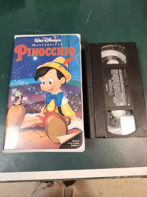 Pinocchio (VHS, 1993, Masterpiece)