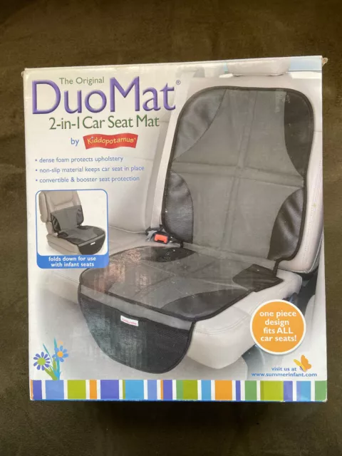 The Original DuoMat 2 in 1 Car Seat Mat by Kiddopotamus