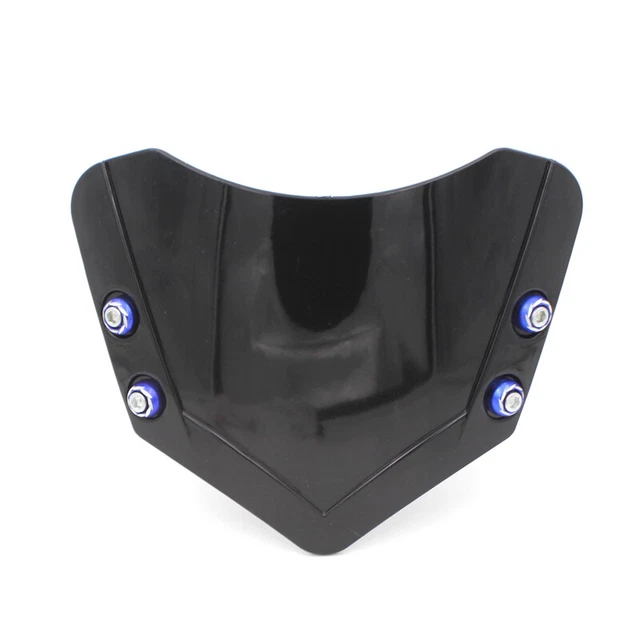 Scooter Moped Windshield Handlebar Front Screen Instrument Cover Kit Universal