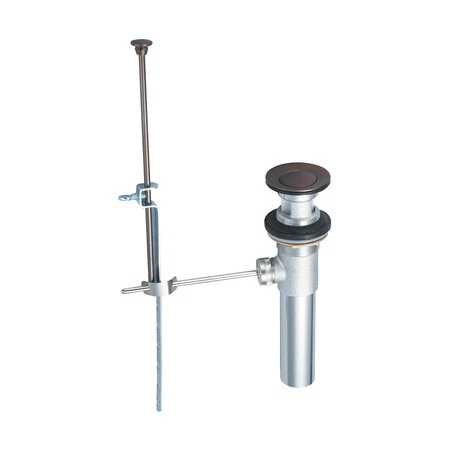 OLYMPIA FAUCETS OP-630002-ORB Brass Pop-Up Drain Assembly, Oil Rubbed Bronze