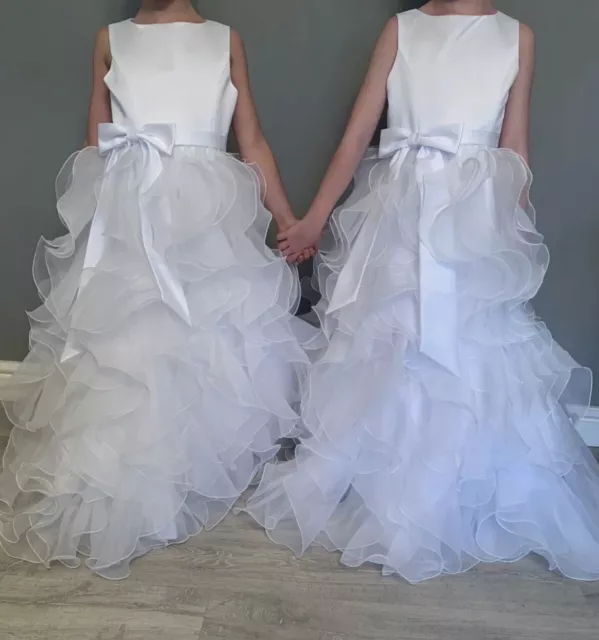 EMMA BRIDAL FLOWER Girl Dresses BNWT Age 5 6 and Age 6 7 125.00 PicClick UK
