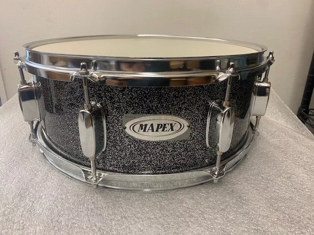 Mapex QR Voyager Snare 14 x 5 1/2" Onyx Sparkle 8 Lug NEW!