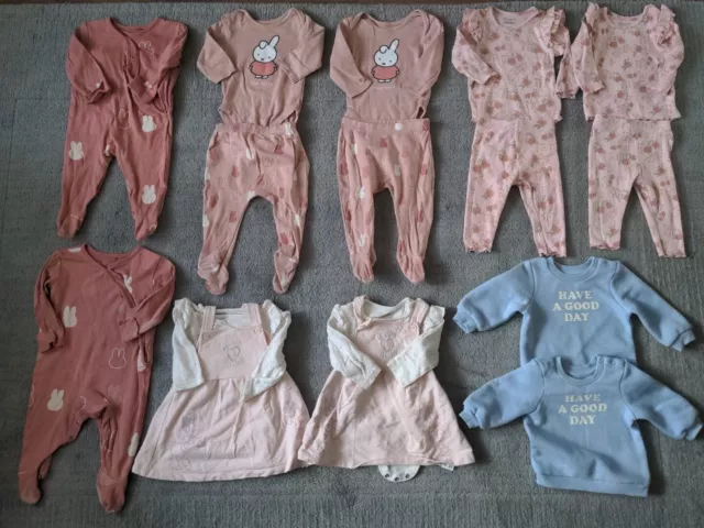 Massive Bundle Baby Girls 3-6 Months Clothes Autumn Winter TWIN GIRL