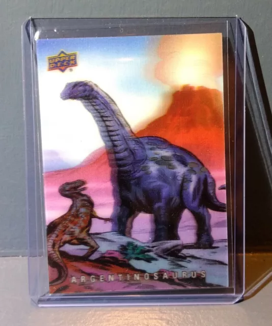 2015 Upper Deck Dinosaurs 3-D Lenticular Argentinosaurus #3 Trading Card