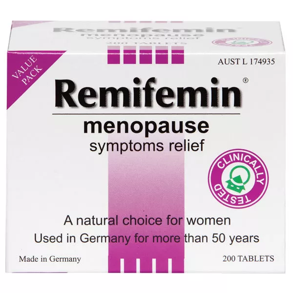 Remifemin Menopause Symptom Relief 200 Tablets