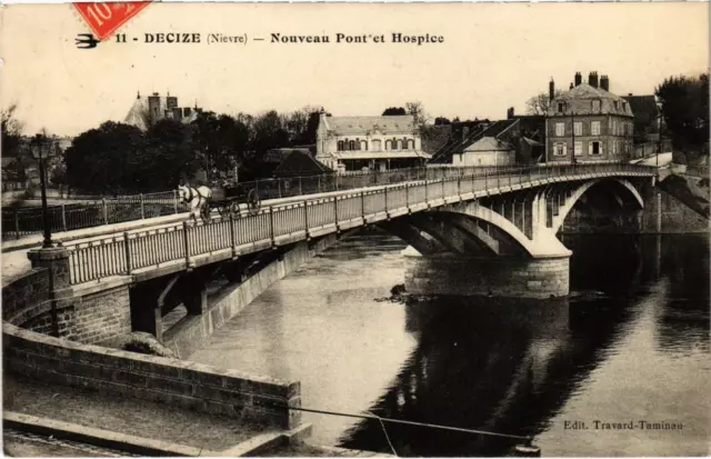 CPA DECIZE New Bridge and Hospice Nievre (100176)